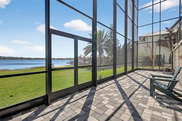Lower Level Screened Patio