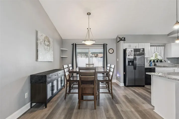 Dining area