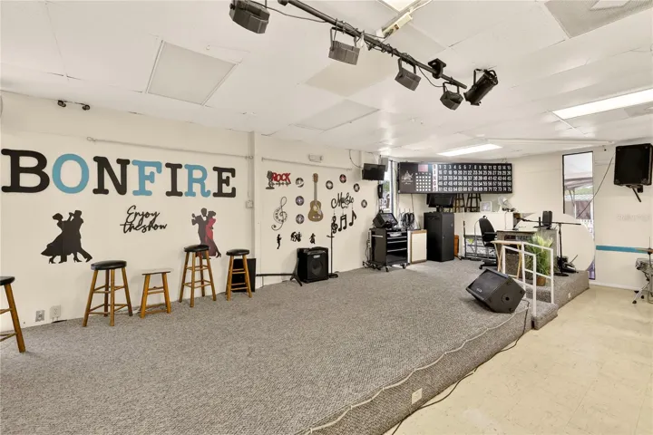 Stage in Gathering area