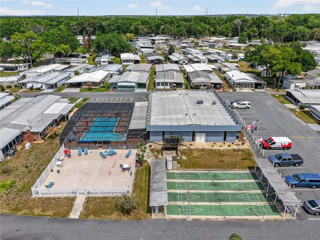 Drone of Community Clubhouse/Recreation center