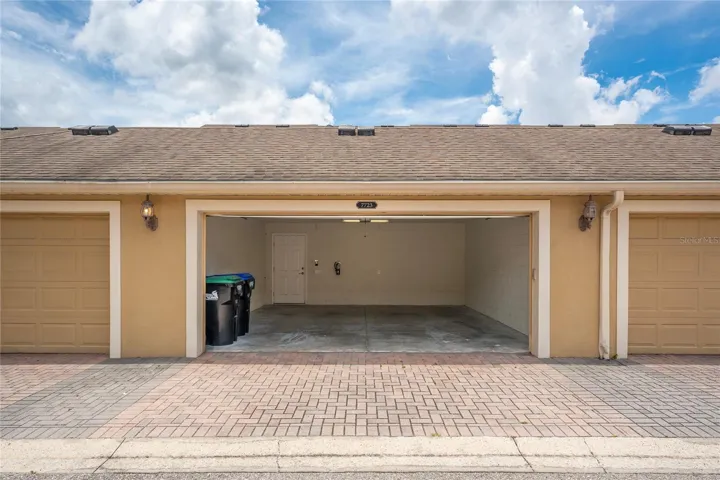 Rear entry garage