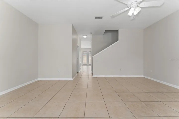 Family room upon entering front door
