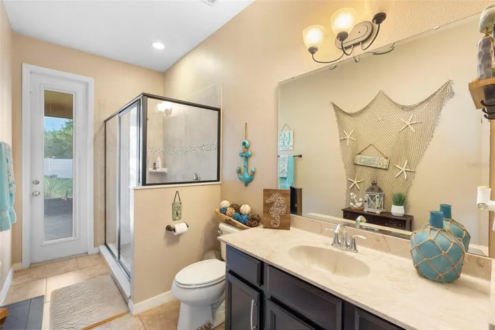 bathroom attached to 3rd bedroom