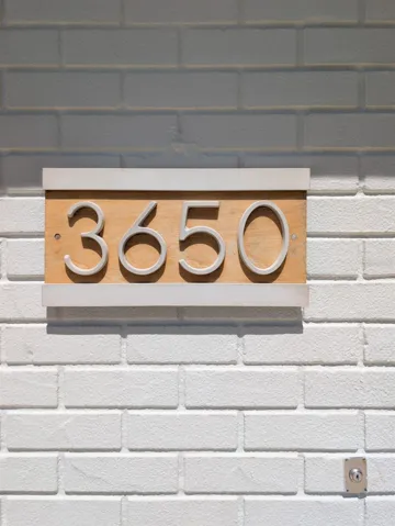 New house number