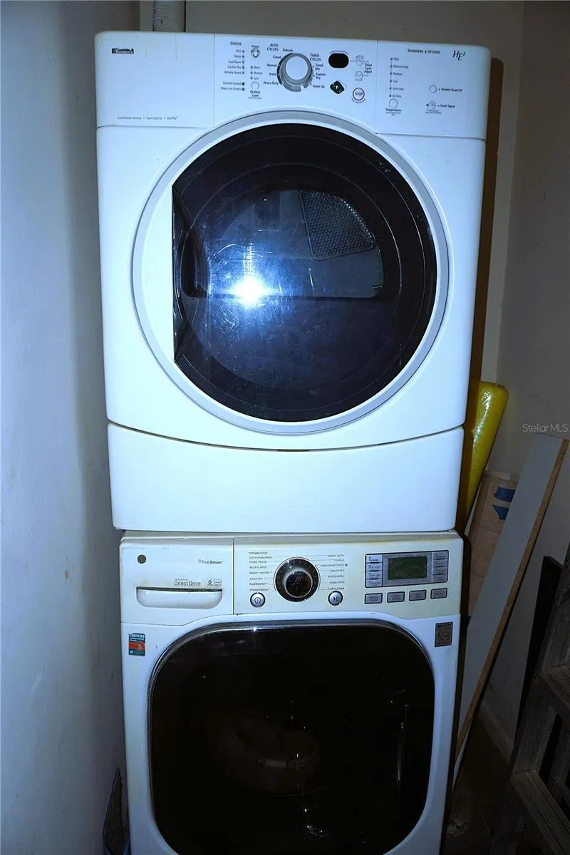 Included Washer and Dryer