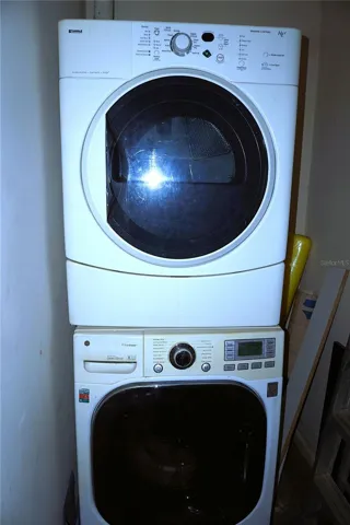 Included Washer and Dryer
