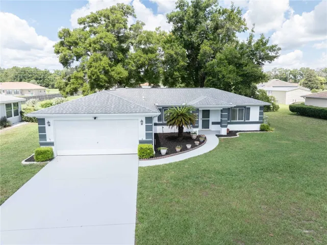 Nice size driveway