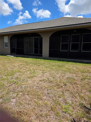 Backside of home - screened patio/lanai