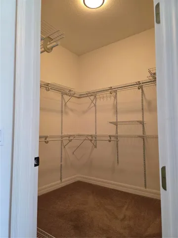 Primary walk-in closet