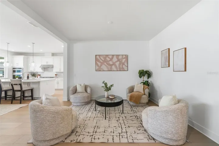 Flex room leading into great room