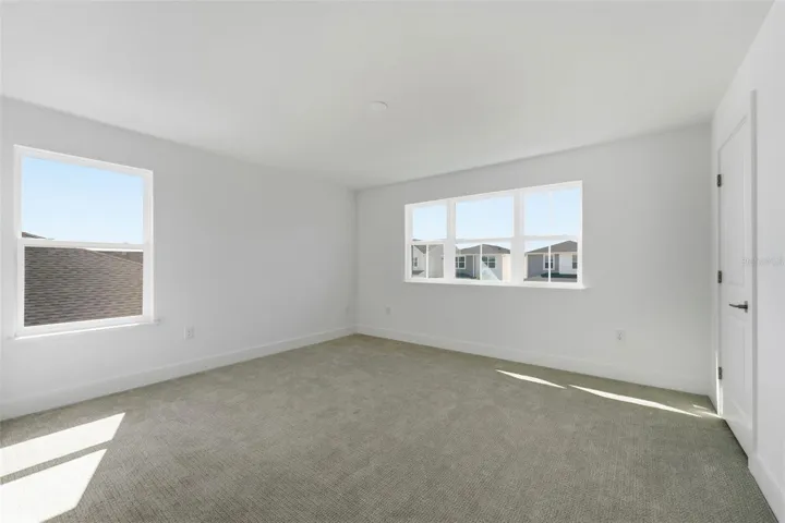 Two additional bedrooms upstairs