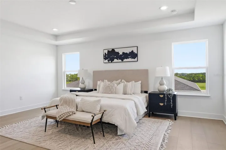 Oversized primary suite