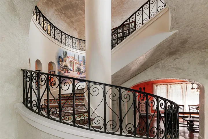 Iconic Iron railing
