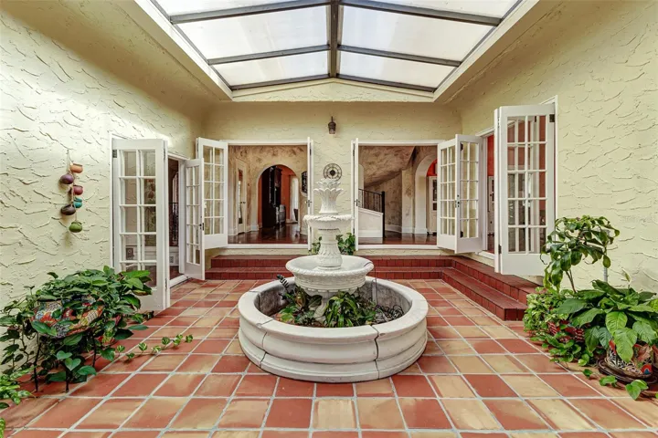 Signature Interior Courtyard Fountain
