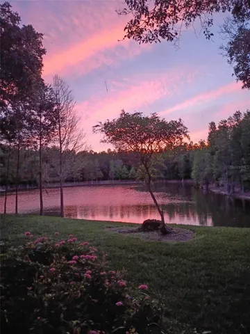 Owner-provided sunset shot from the back porch.