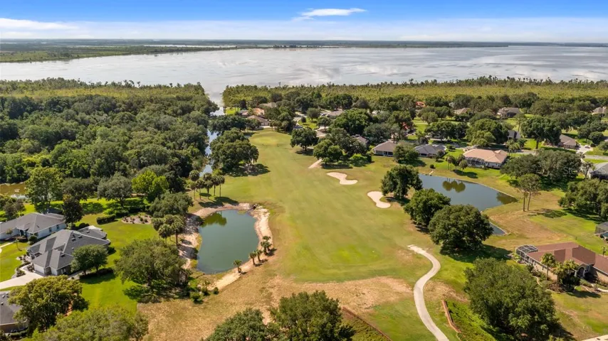 Golf Course and Lake Griffin