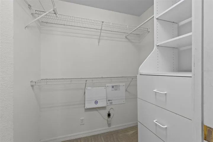 walk-in closet with built-in storage