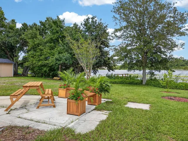 Expansive Waterfront Backyard