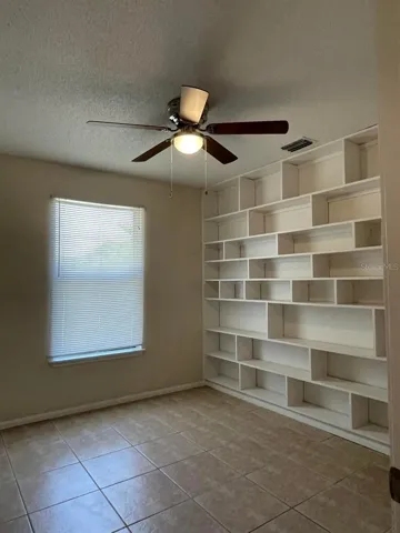 Bedroom 3  w/built in shelves