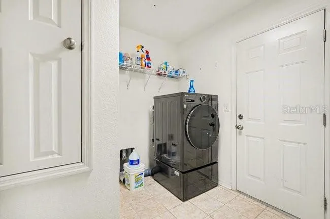Laundry Room with Washer/Dryer Combo