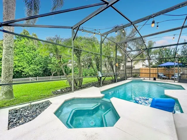 Pool and spa gas heated