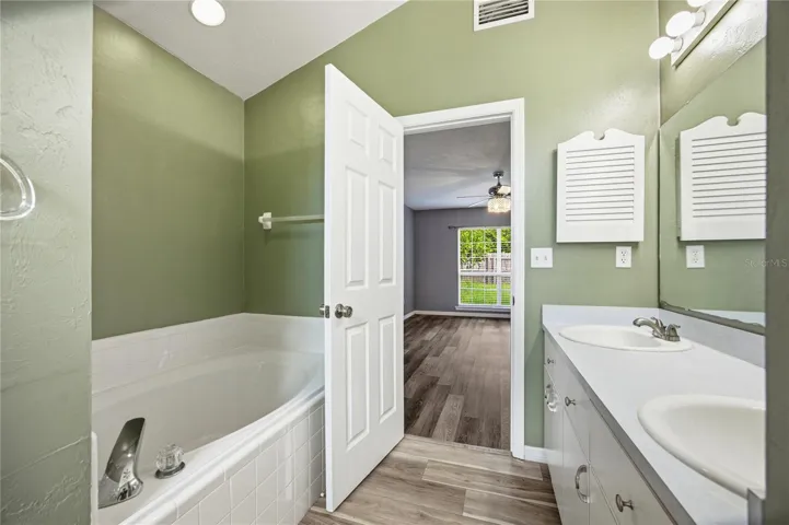Primary Bath tub