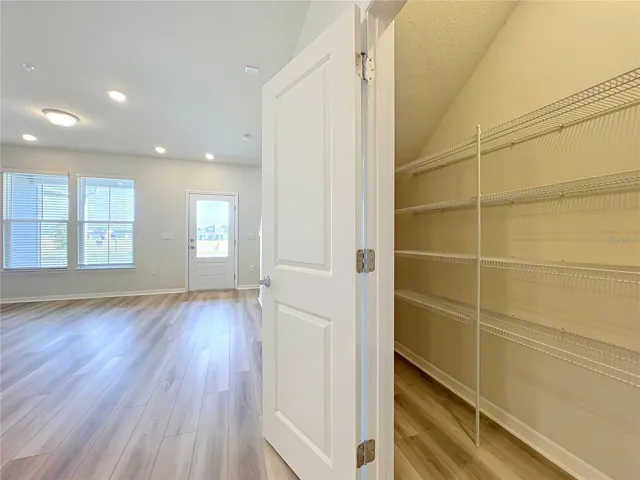 pantry/ storage off living room