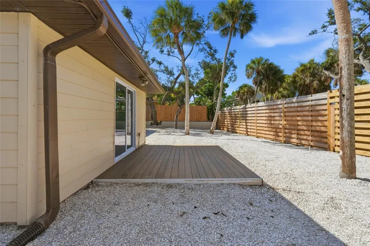 Large Open back yard.  Room for a pool