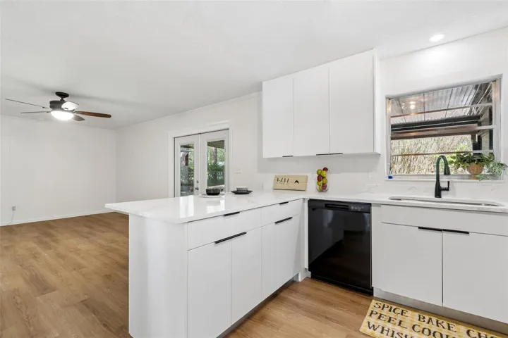 Remodeled kitchen