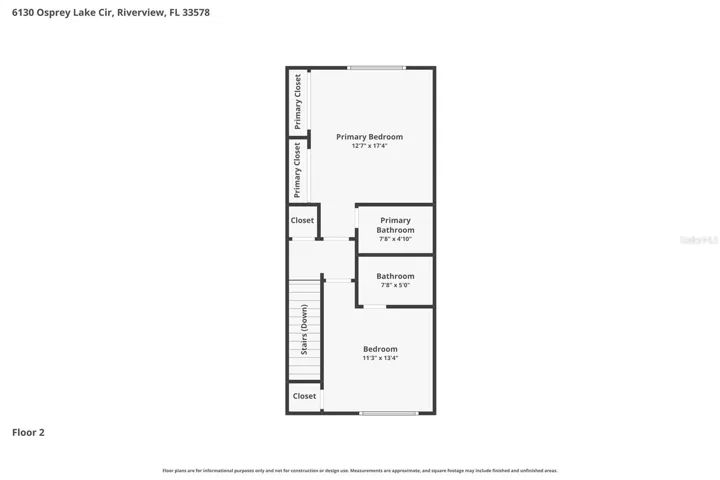 Second Floor Floor Plan