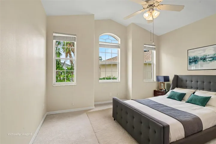 Virtually Staged.  GUEST BEDROOM