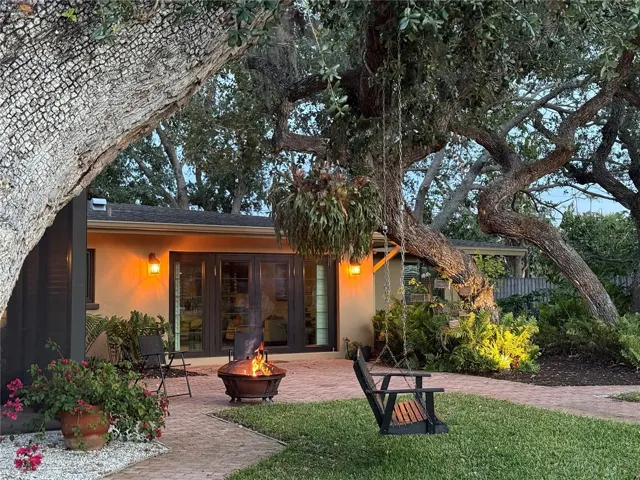Evening Backyard
