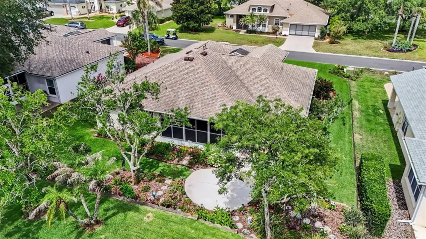 Aerial-back of home