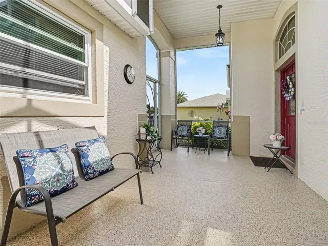 Courtyard Front Porch