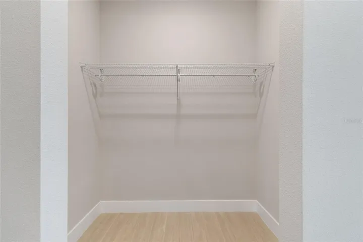 Large walk-in closet