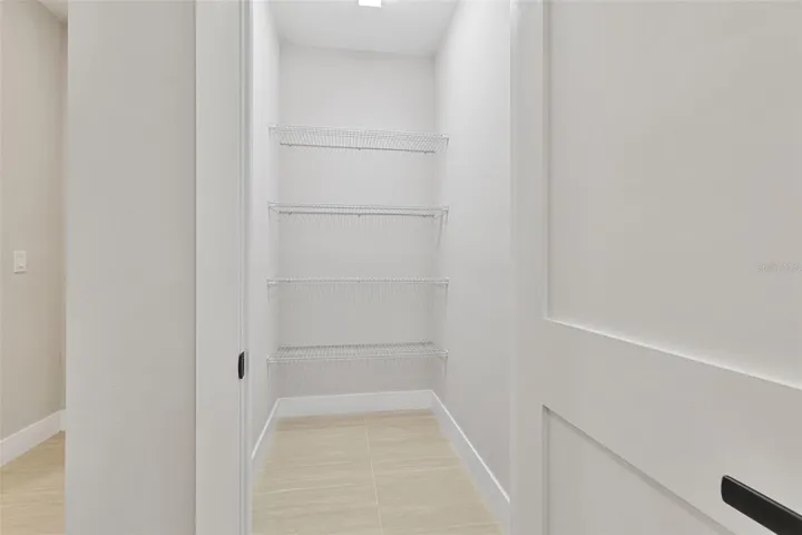 Large walk-in pantry