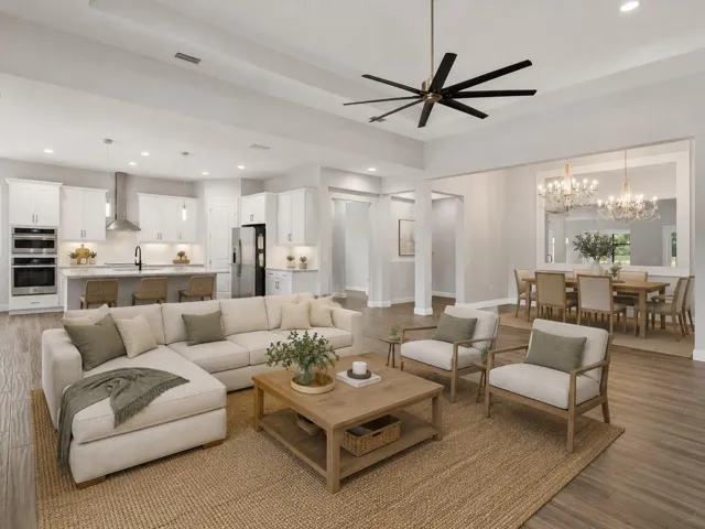 Enhanced with AI virtual staging to help illustrate potential furniture placement and scale. All furnishings and decor are digitally rendered.
