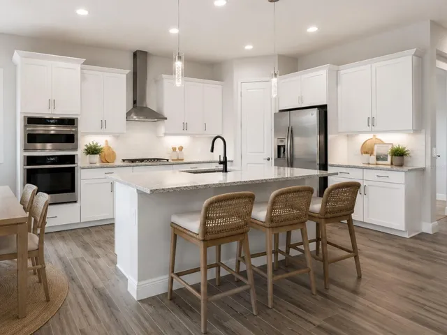 Enhanced with AI virtual staging to help illustrate potential furniture placement and scale. All furnishings and decor are digitally rendered.