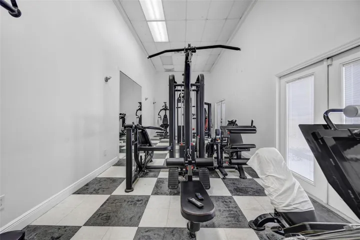 Fantastic fitness center