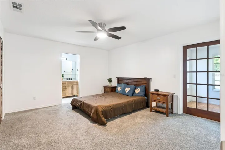 Large primary bedroom