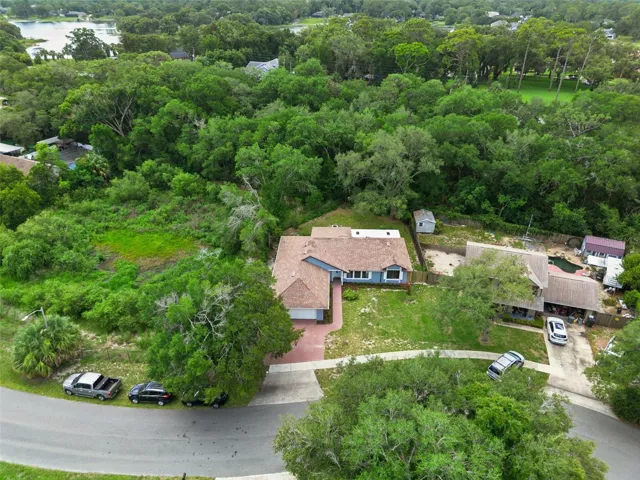 Private wooded backdrop with no rear neighbors