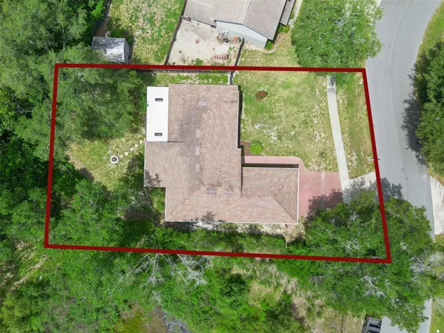 Private wooded backdrop with no rear neighbors