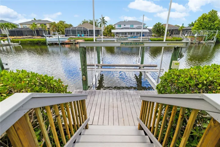 Front Dock on Canal