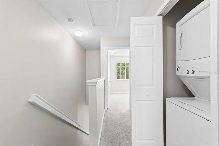 Upper Floor Laundry Closet