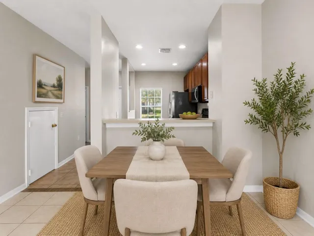 Virtually Staged- Dining Room