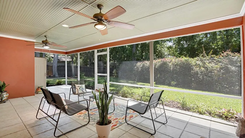 Covered Screened Enclosed Patio