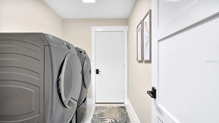 Laundry Room off the garage