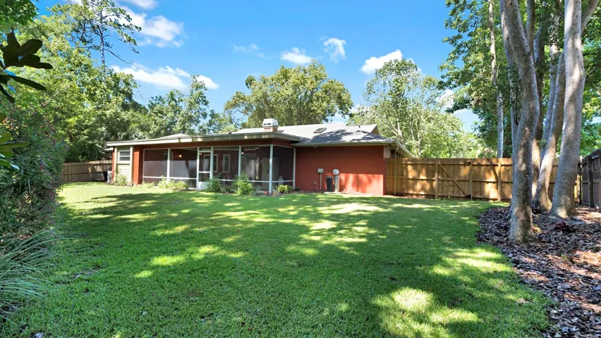 Spacious Backyard