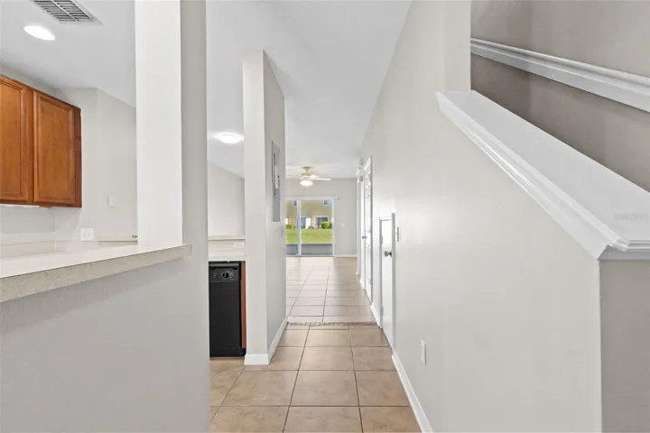 Staircase To Second Floor