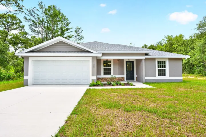 Enjoy the best of NEW CONSTRUCTION without the wait in this BEAUTIFULLY DESIGNED 3-bedroom, 2-bath home in Silver Springs Shores, where modern finishes, an OVERSIZED LOT, and peaceful country surroundings create the perfect place to call home.